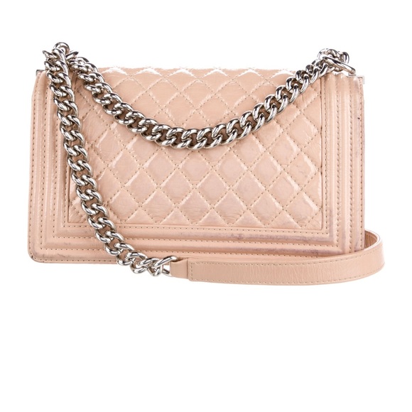 Chanel patent medium boy bag - Picture 4 of 6